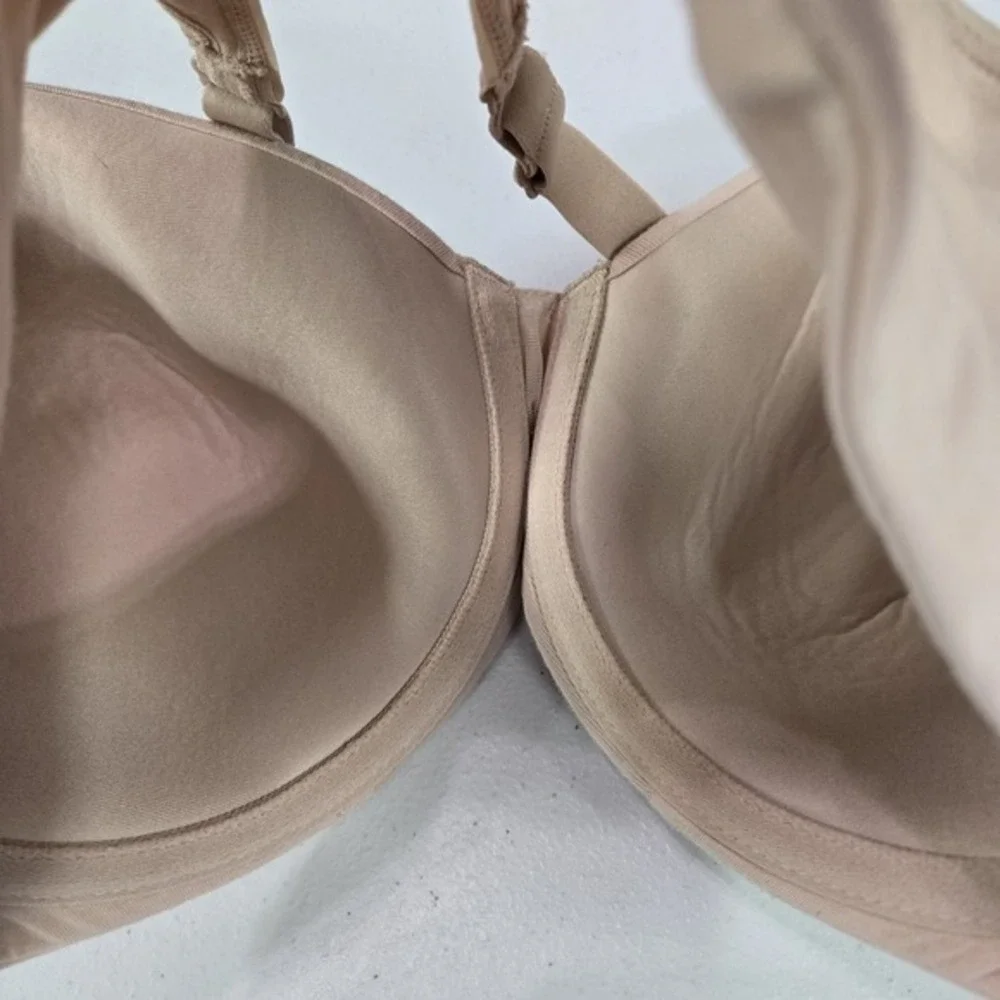 Bali Women Bra‎ 40D Beige T Shirt Underwired Strap Adjustable